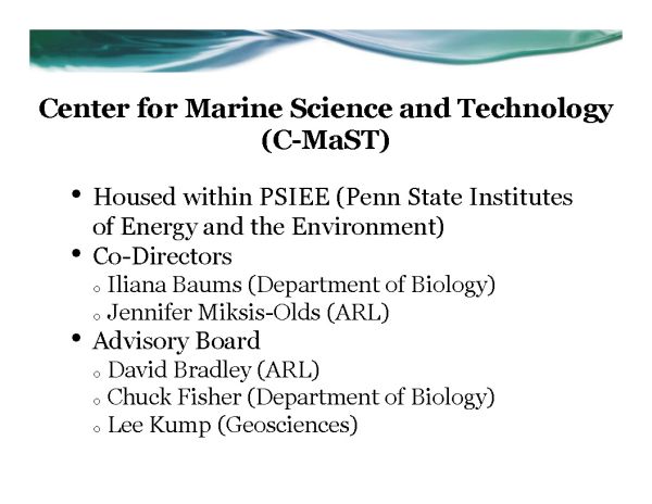 EarthTalks Fall 2014 - Miksis-Olds and Baums presentation - page 11